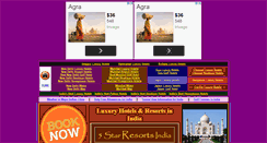 Desktop Screenshot of 5starresortsindia.com